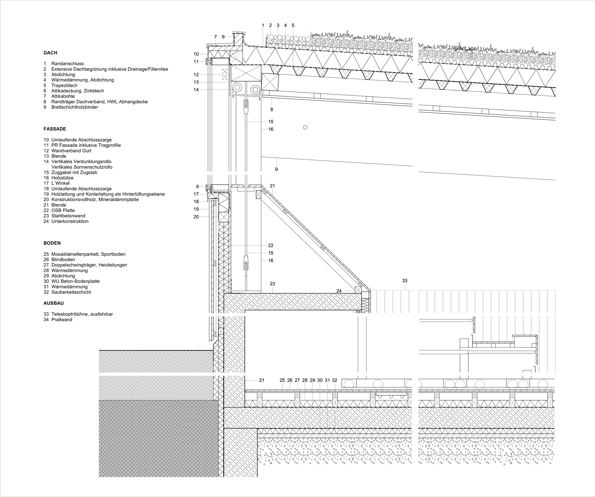 Karl Schubert School 多功能厅和教学楼丨德国莱比锡丨Kersten Kopp Architekten-23