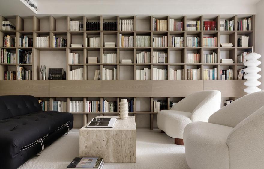 万册书环绕的 130㎡养老之家丨中国北京-9