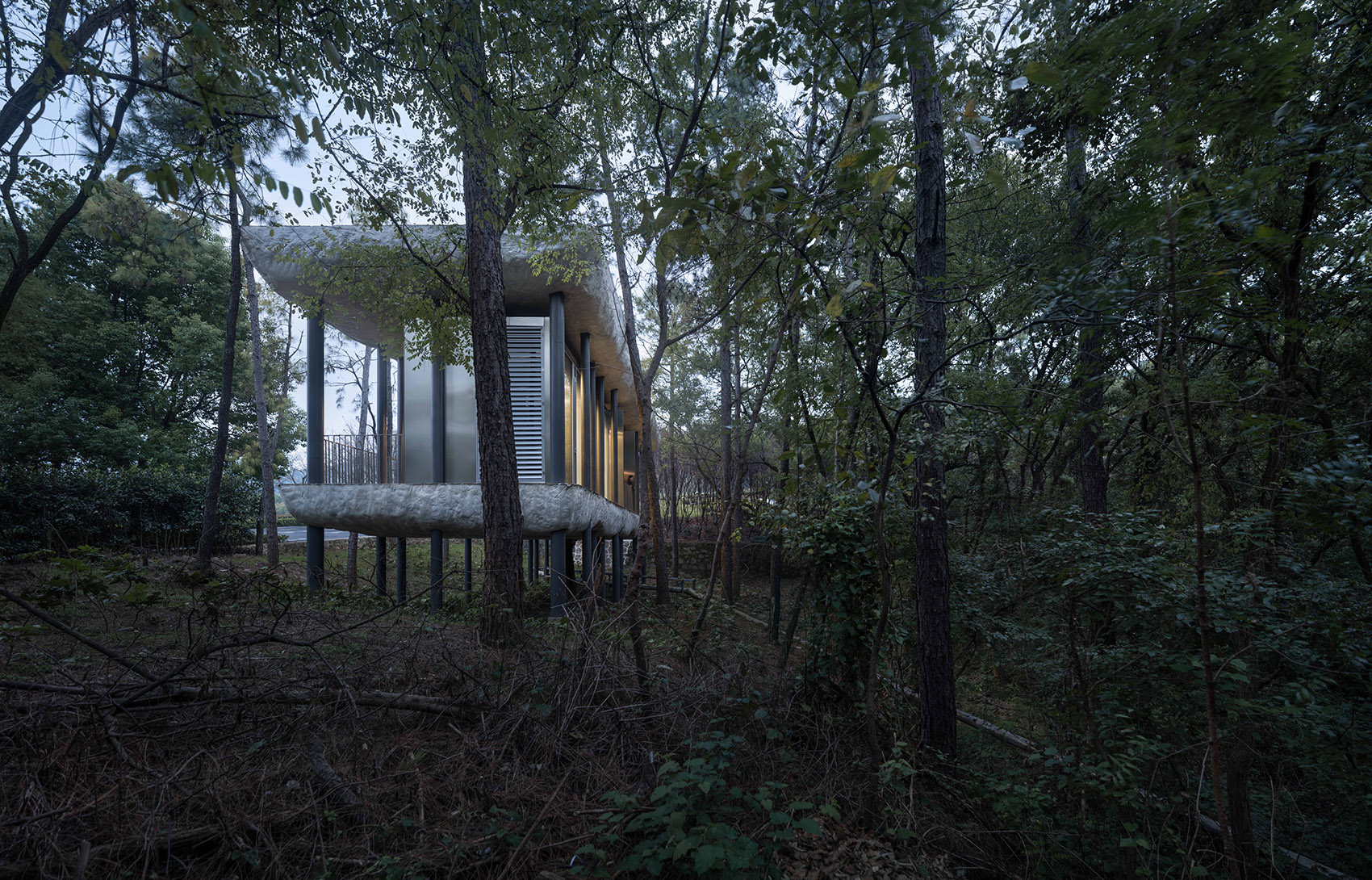 谷里的窗,树上的云,南京四方艺术湖区公共卫生间丨中国南京丨南京大学建筑规划设计研究院有限公司 物物建筑-70