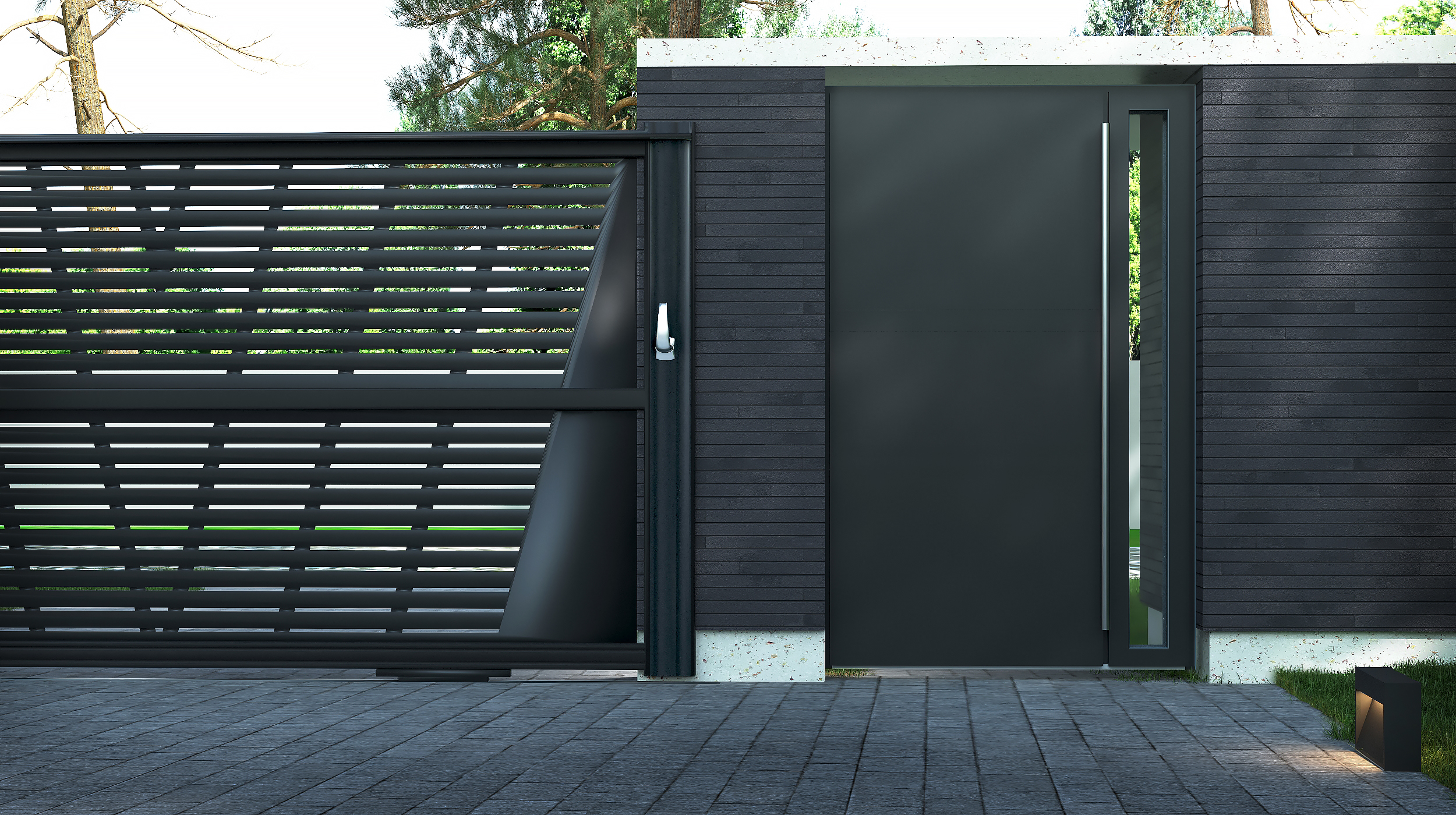 单层带地下室住宅-7