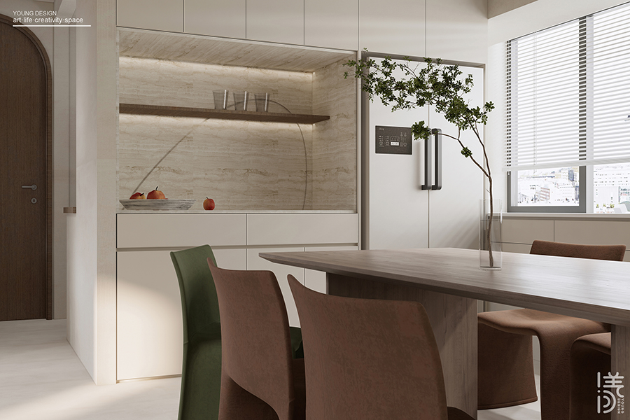 深铁懿府奶油侘寂风家居设计丨中国深圳丨深圳漾空间设计有限公司-31