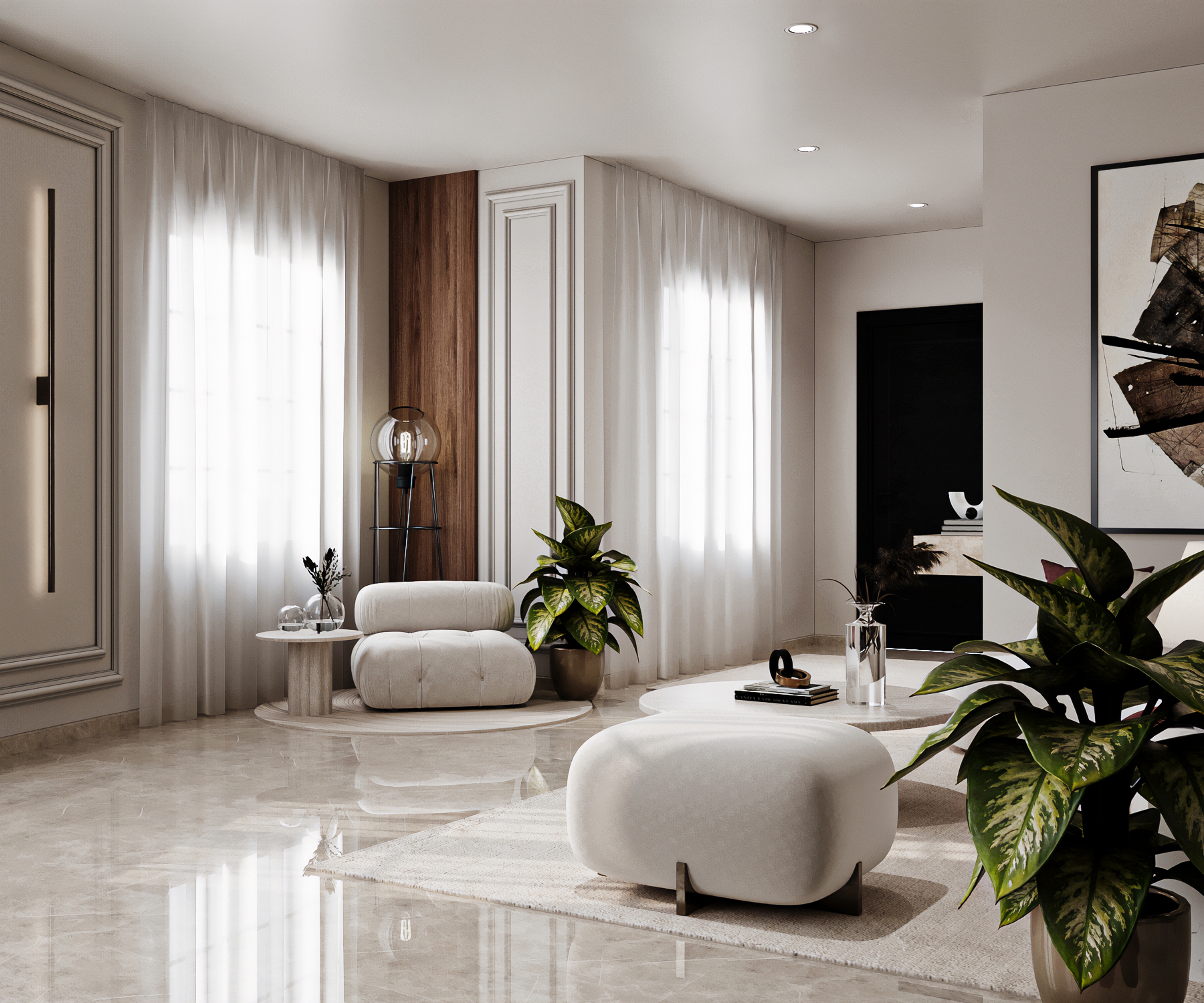 Living Area Design in Palestine-2