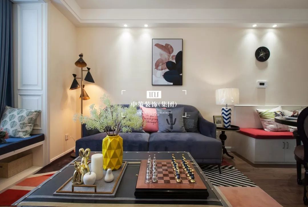 70 平米混搭风家居，打造时光下的舒缓闲逸-10