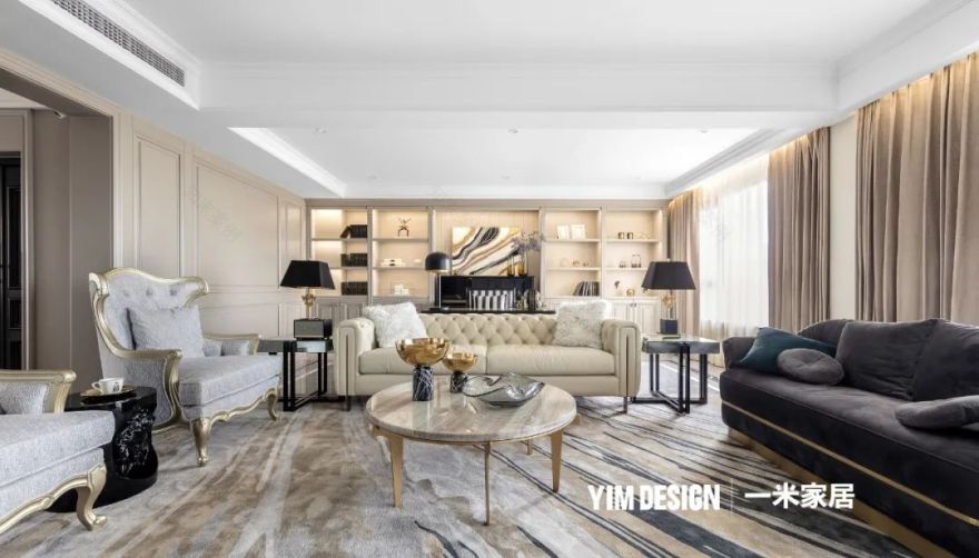 美式复式,优雅精致生活空间-14