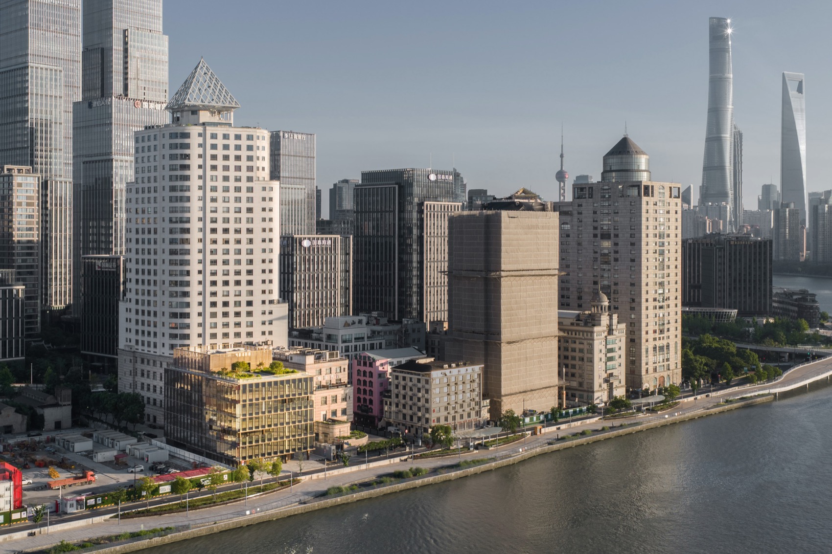 上海南外滩外马路326街坊车库改造丨中国上海丨gmp与WES魏斯景观建筑,华东建筑设计研究院有限公司-11