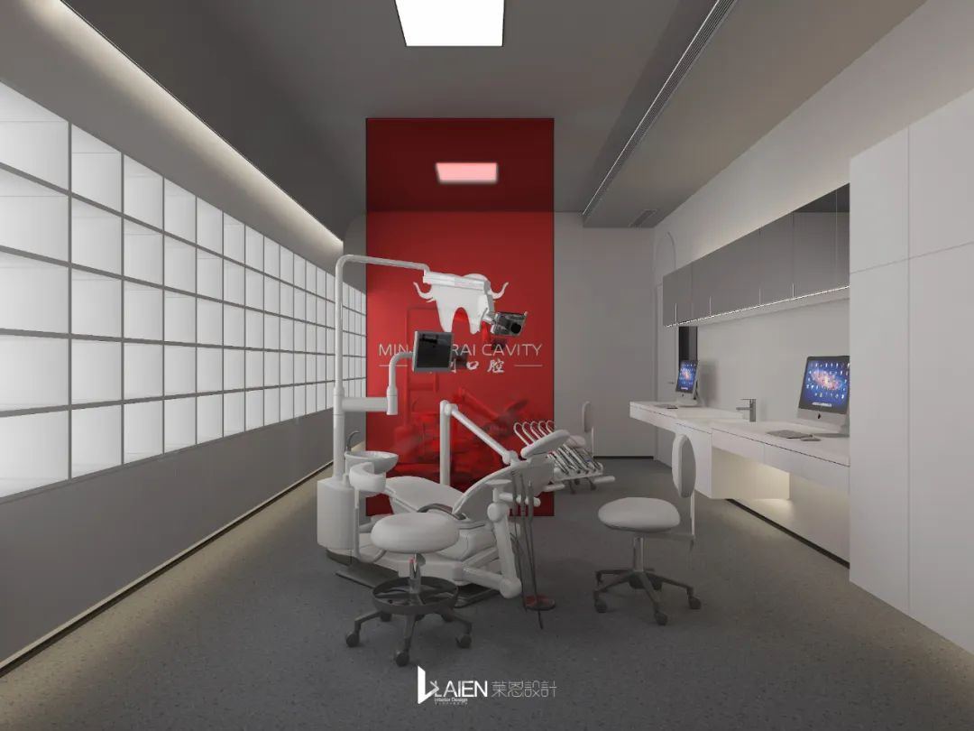 杭州民利口腔西湖店 | 莱恩设计打造现代时尚口腔治疗空间-54