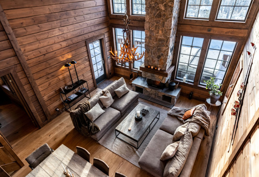 瑞典滑雪度假村的极简主义 Scandinavian chalet-20