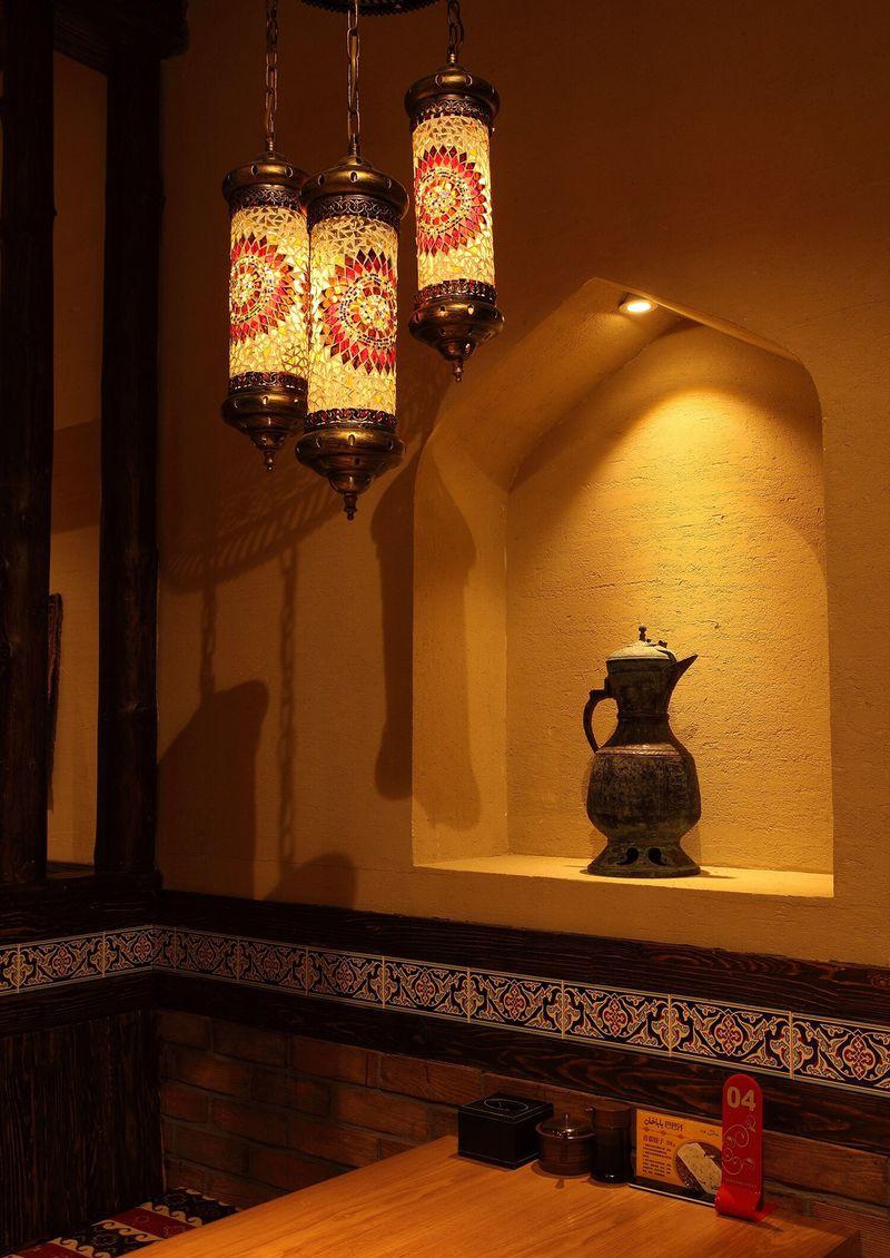 新疆乌鲁木齐万达广场巴巴汗餐饮空间设计-19