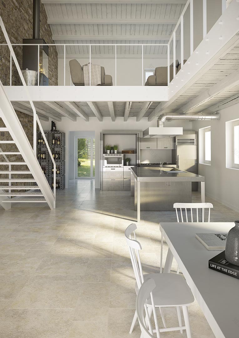 意大利制造的 Tale 石灰华效应瓷砖,打造豪华室内外空间-30