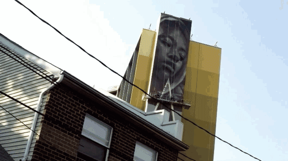 费城“沉默的守望者”巨幅壁画 | 艺术与城市的完美融合-12