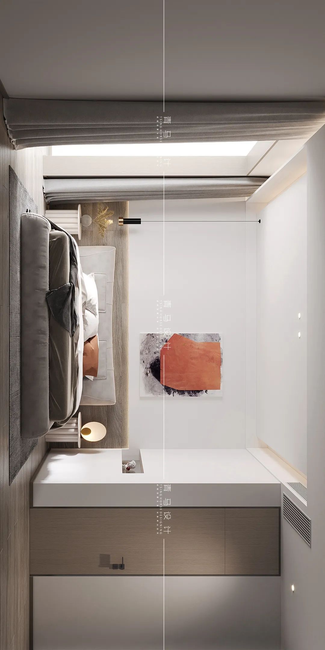 绿地国际生态城意式极简别墅设计丨青马别墅设计-34