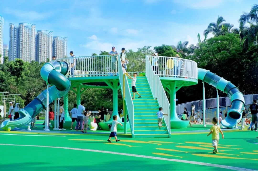 深圳城市记忆洪湖公园:荷塘月色主题儿童乐园丨龙祥康体设计施工整体案例-21
