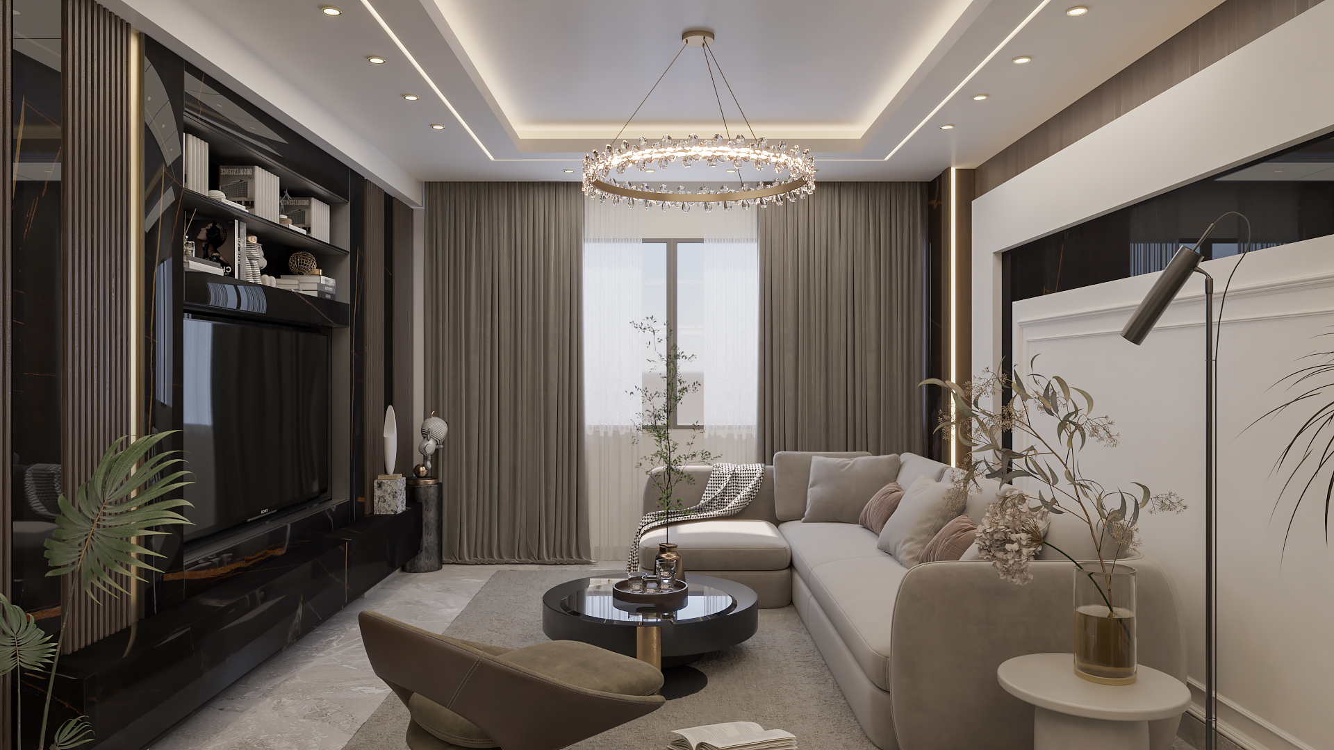 Modern Apartment Design at Roushdy, Alexandria-5