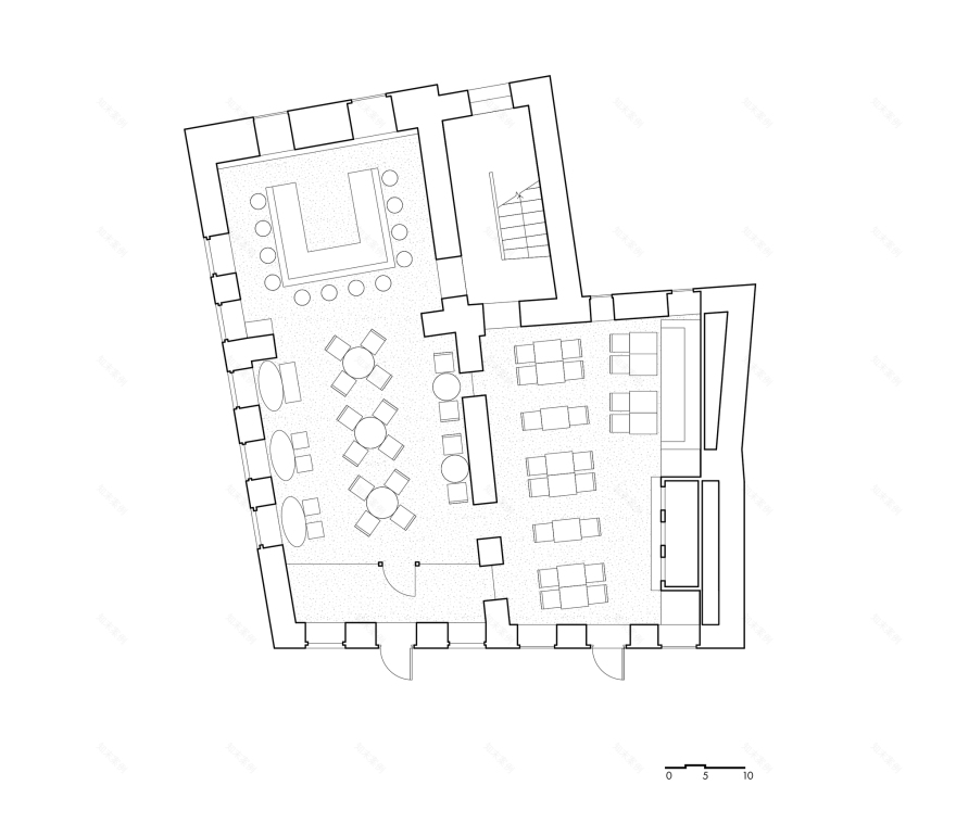 哈恰普里和葡萄酒内饰丨俄罗斯莫斯科丨Pravda Bureau + Elena Lokastova-12