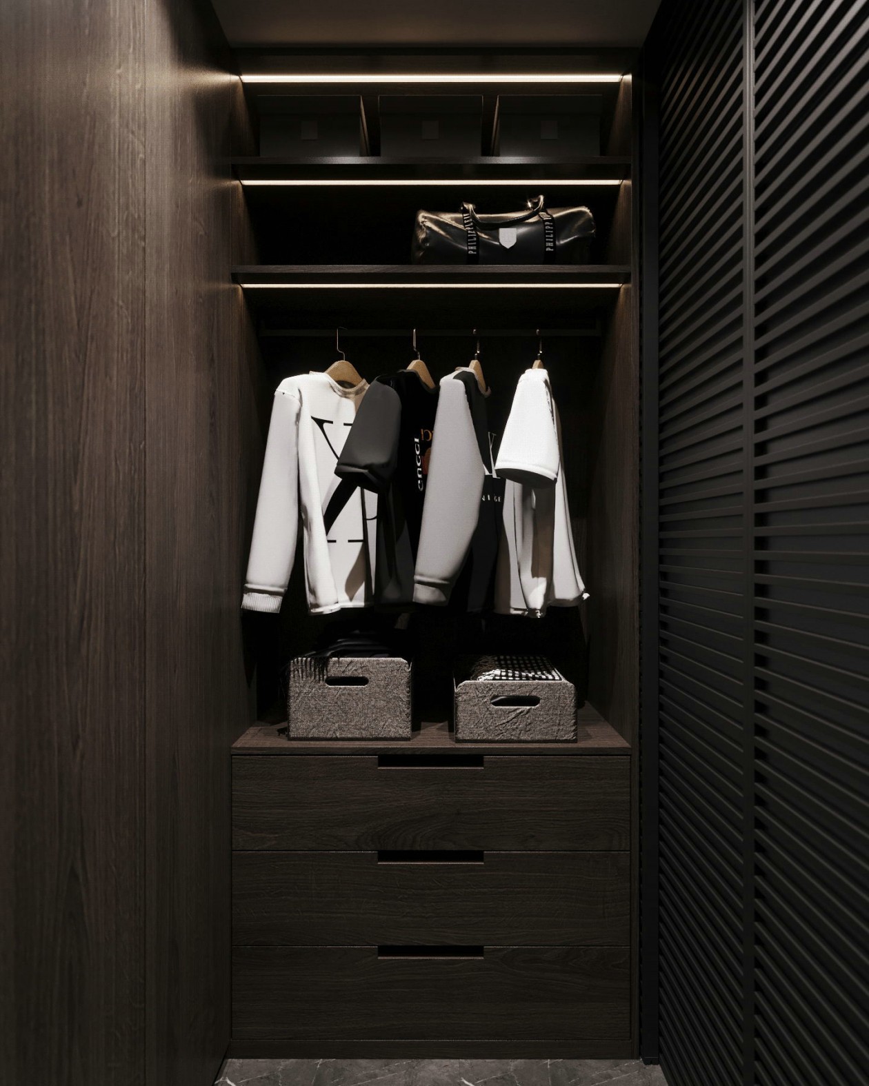 高级黑公寓 丰富极具有质感-30