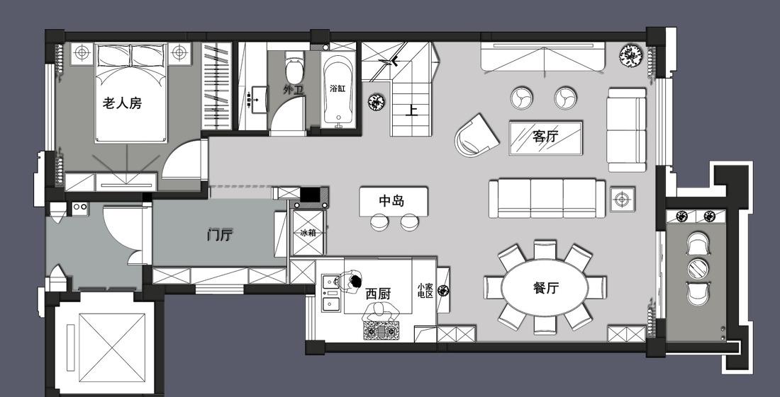 
川页设计| 阳光城愉景湾180㎡ |现代 -16