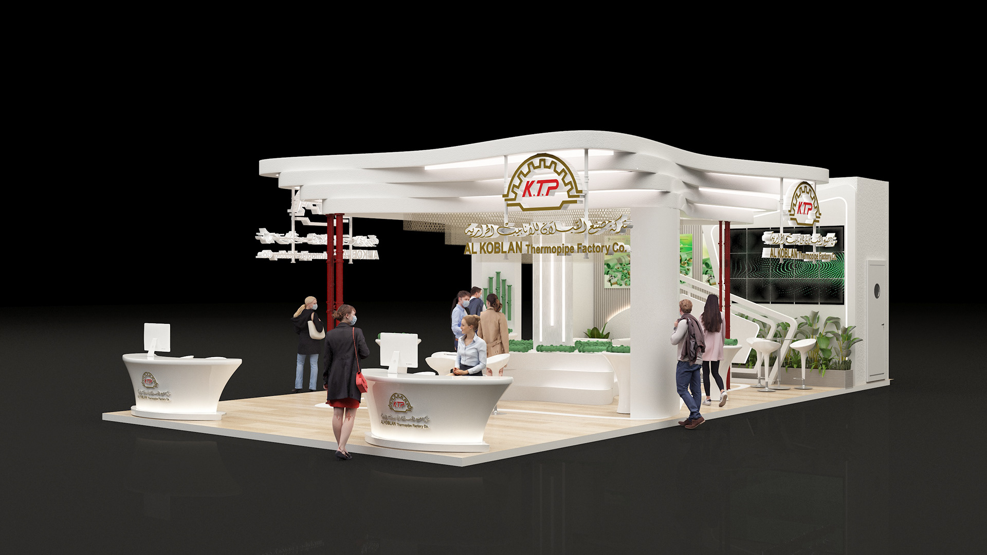 KTP 展位设计 KSA（2022）丨沙特阿拉伯利雅得-4