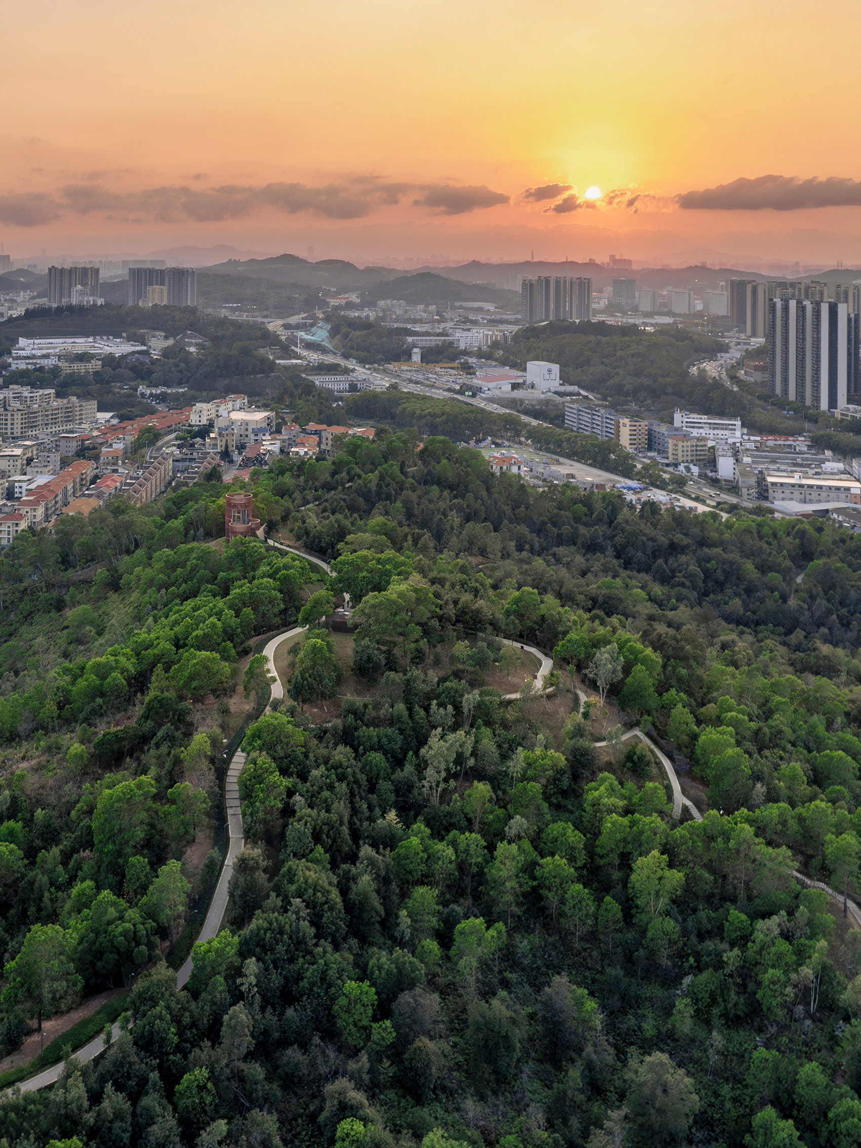 嶂背郊野公园,深圳 / HOPE翰博设计-16