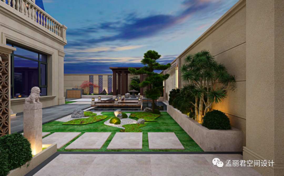 绿城玫瑰园别墅 · 中式轻奢的诗意生活丨中国淄博丨孟丽君空间设计-31