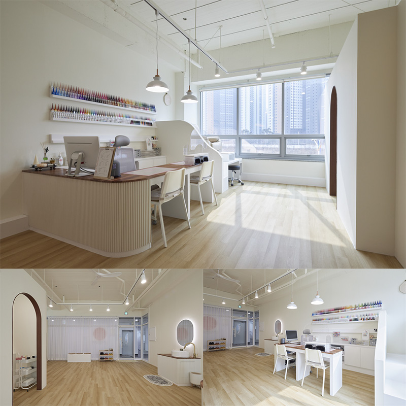 白色调的宁静空间 | 14 平米小空间的神奇设计-1