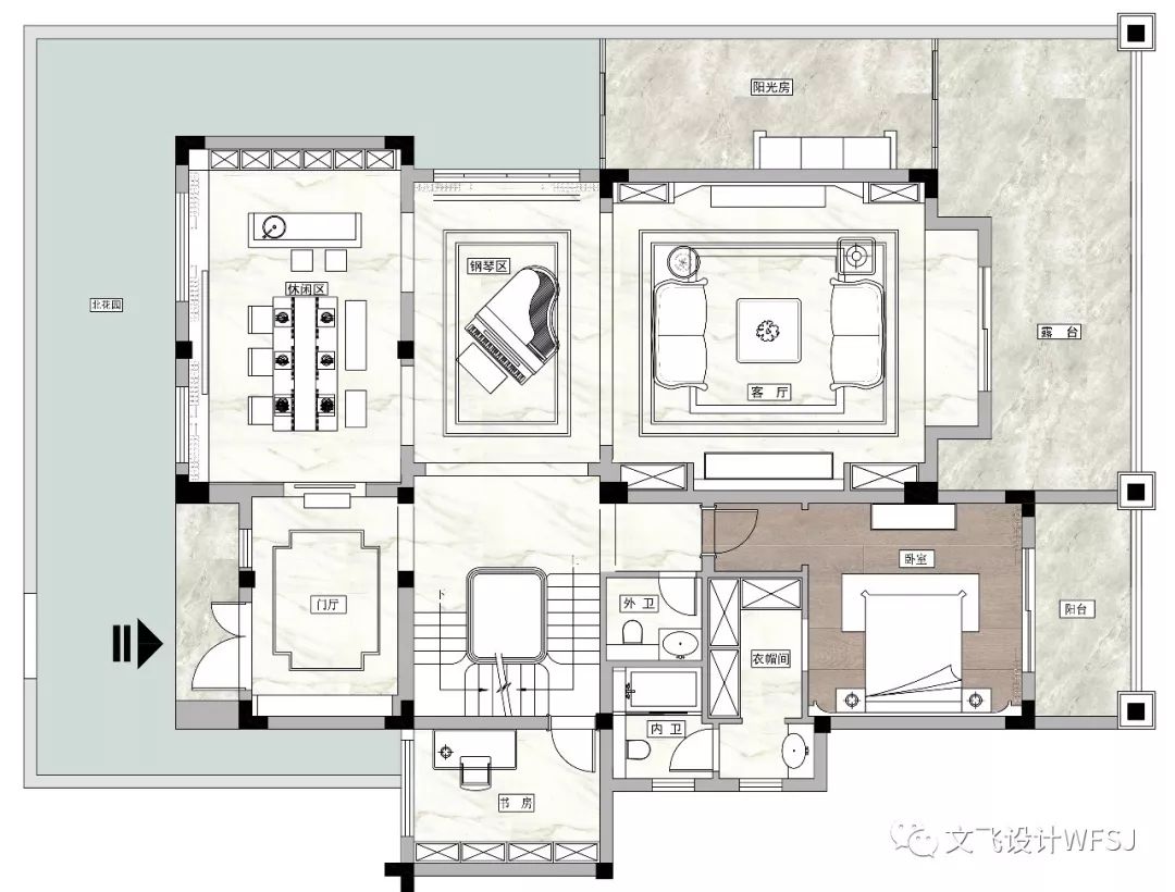 融合东西，塑造雅致空间——文飞作品苏州昆山昆玉九里-21