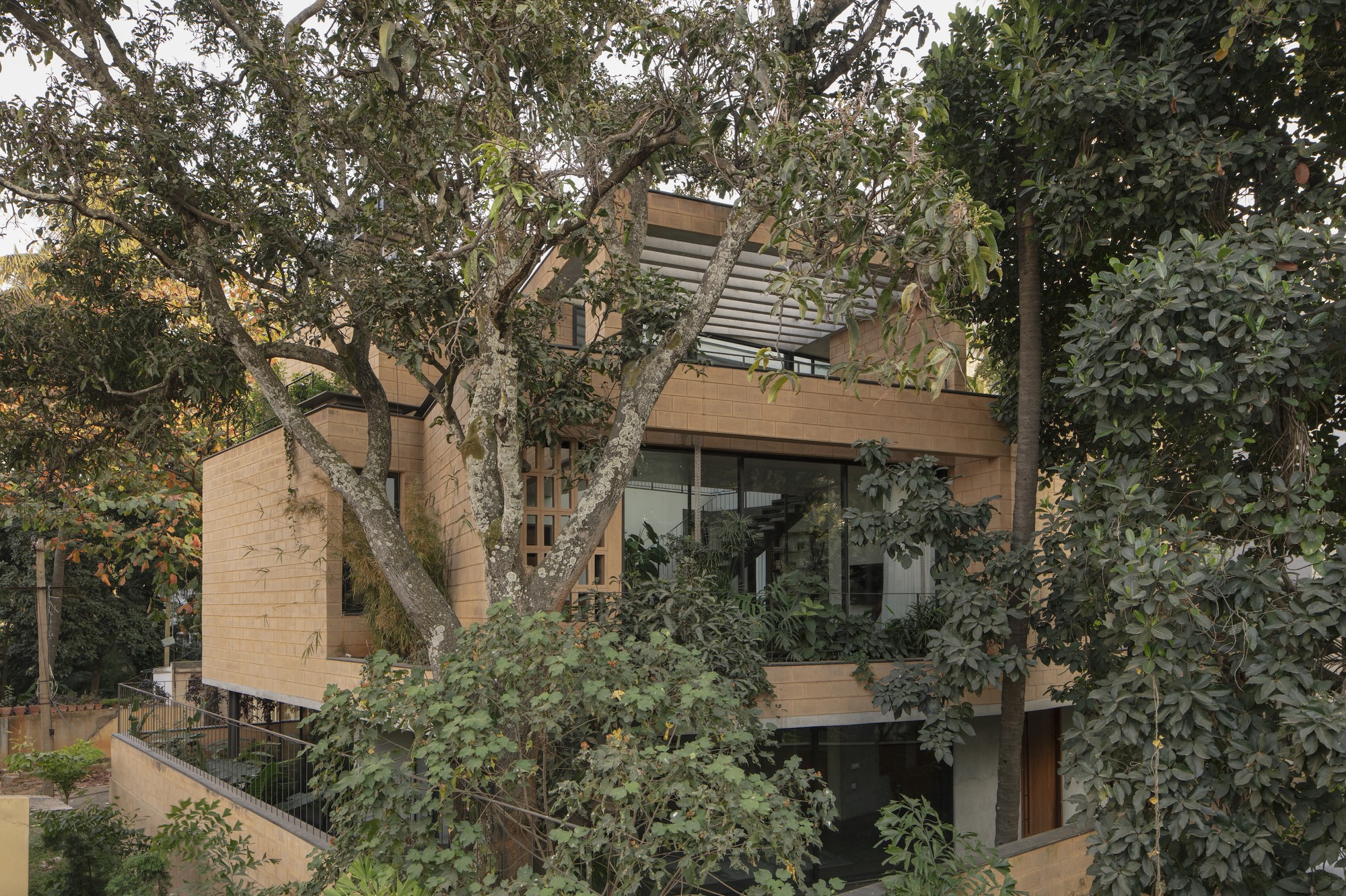 碎片阻挡屋丨印度班加罗尔丨CollectiveProject-27