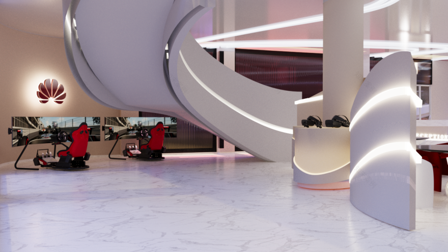 Huawei Concept Store - Interior Design Exploration-24