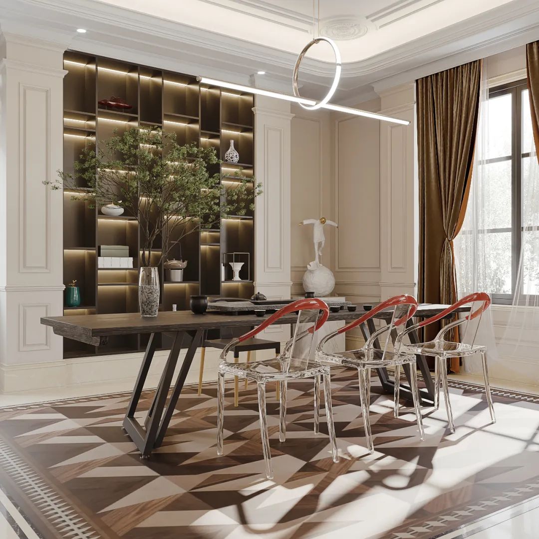 悦龙湾优雅法式别墅丨中国上海丨茧界设计(上海)有限公司-27