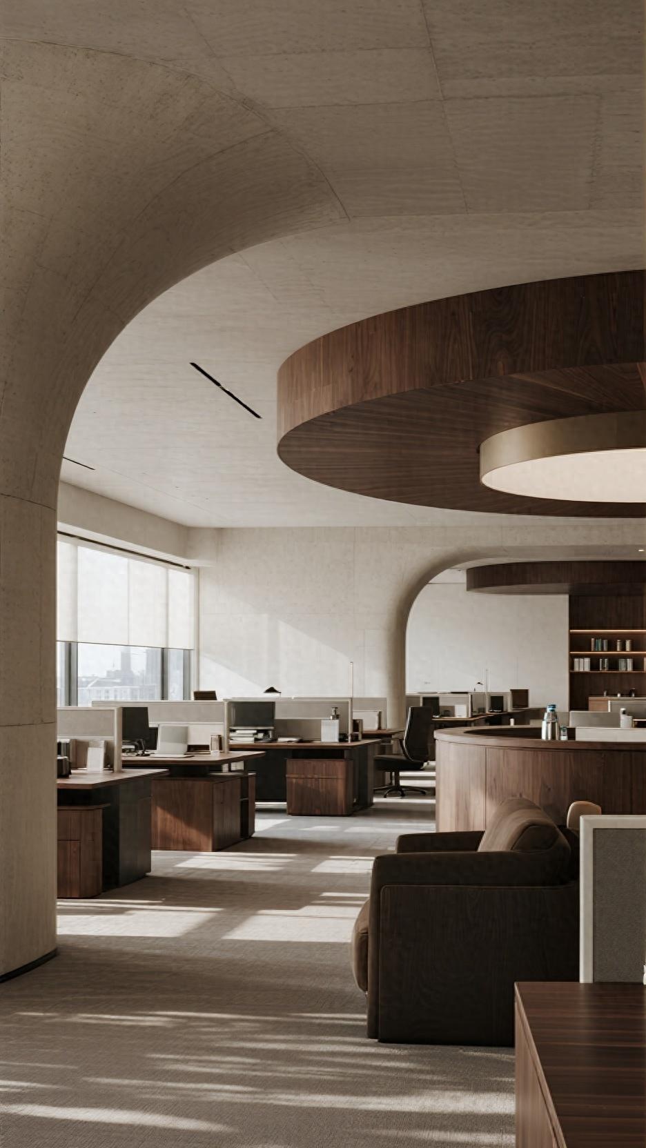 云打卡:老钱风办公室设计丨引擎联合设计-13