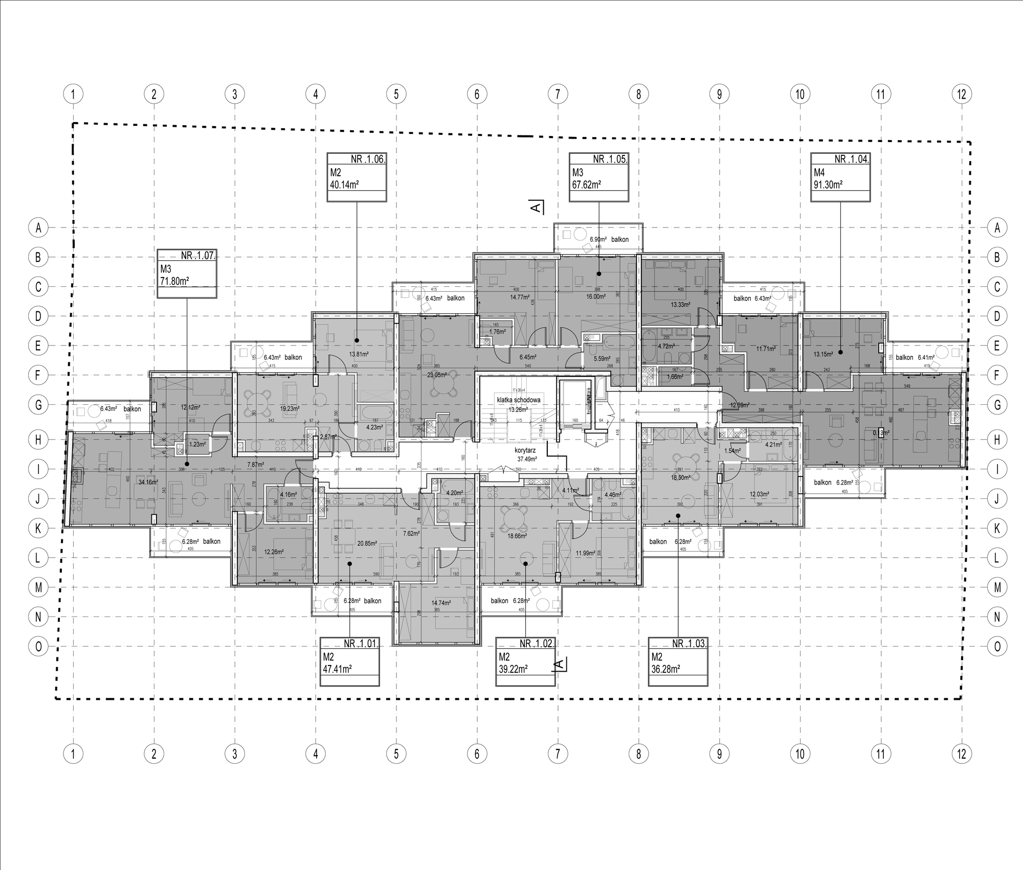 波托茨卡公寓丨波兰华沙丨POLE Architekci-44