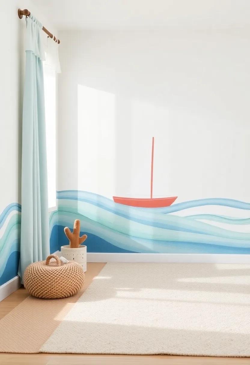 Sail Away  设计以帆船为灵感的迷人海岸主题儿童房-116