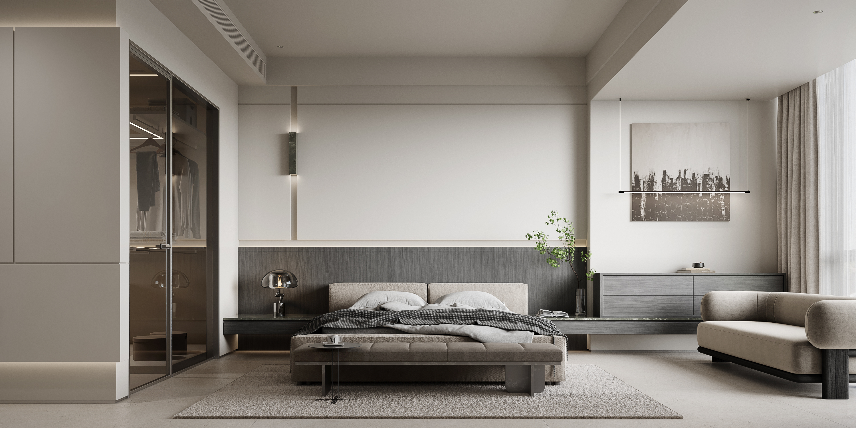 450m²静谧和谐的理想家丨中国长沙丨周笙笙全案设计工作室-20