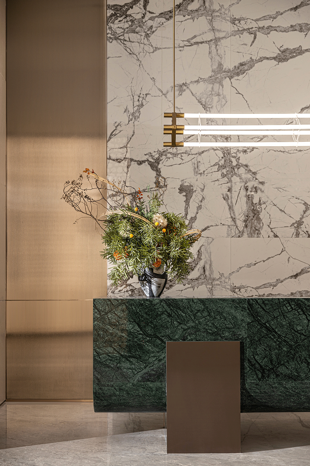 青岛天一仁和·云玺天颂售楼处丨中国青岛丨柯翊设计-9