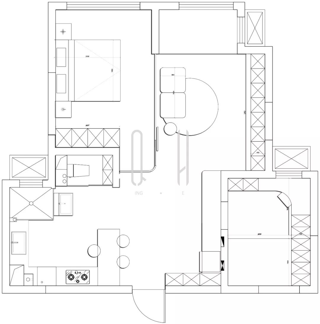 清和一舍新作 | 河海花园、雅湖里项目空间设计-26