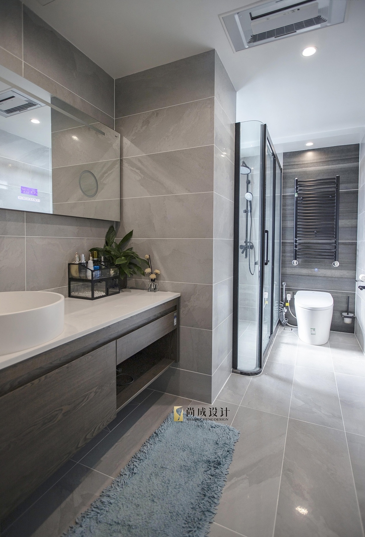 尚成设计 | 260㎡空中别墅的极致生活美学-84