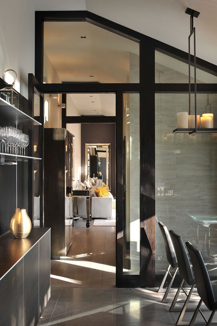 伦敦切尔西顶层公寓——城市与乡村氛围的完美融合-14