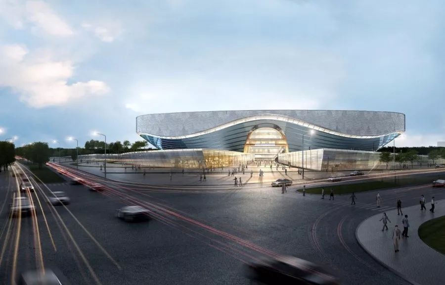 嘉兴文化艺术中心——红船拱桥水莲,绿色共享新时代-158