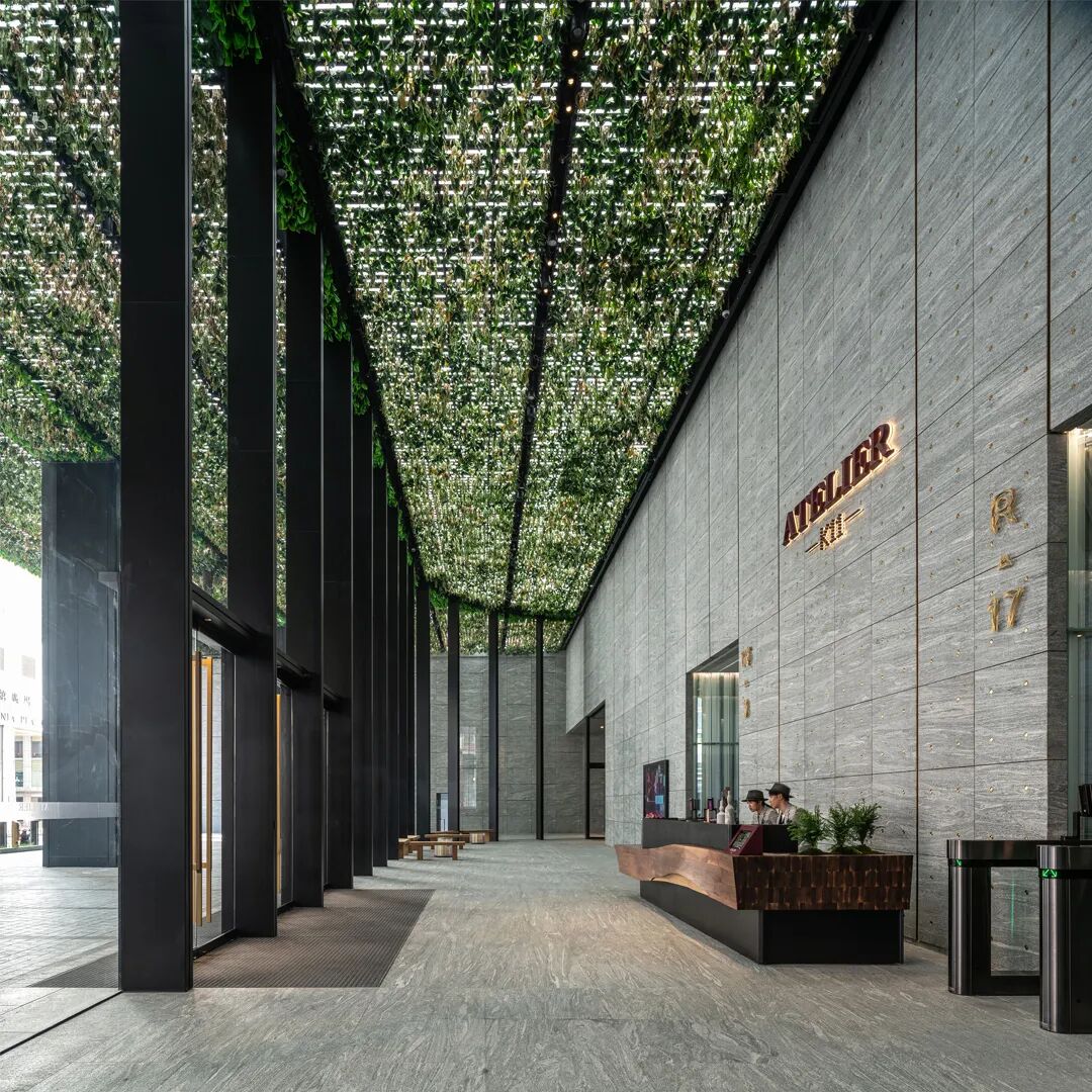 P&TDesign|K11Atelier漂浮的绿色方体-16