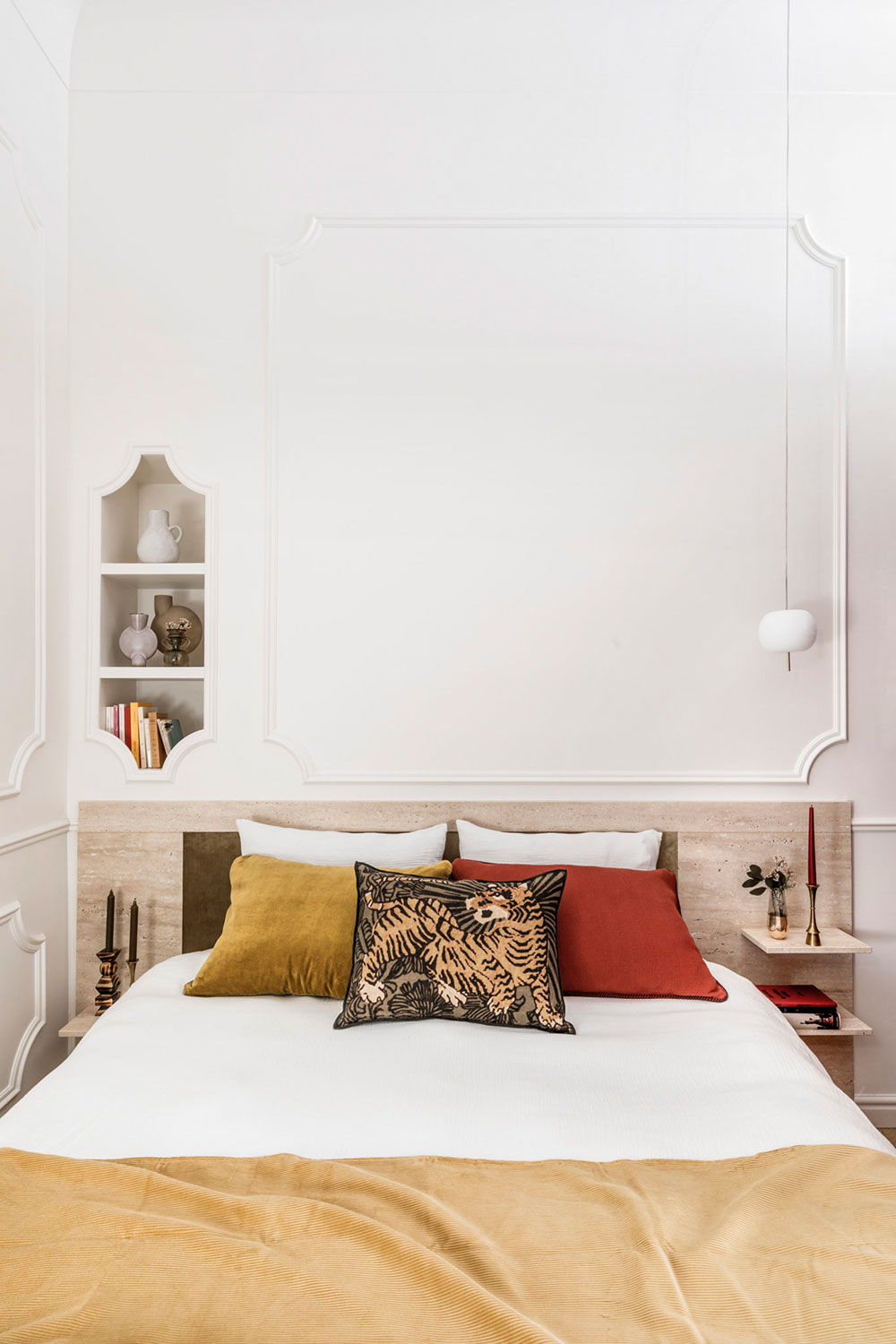 巴黎 30㎡彩色小巧公寓设计-8