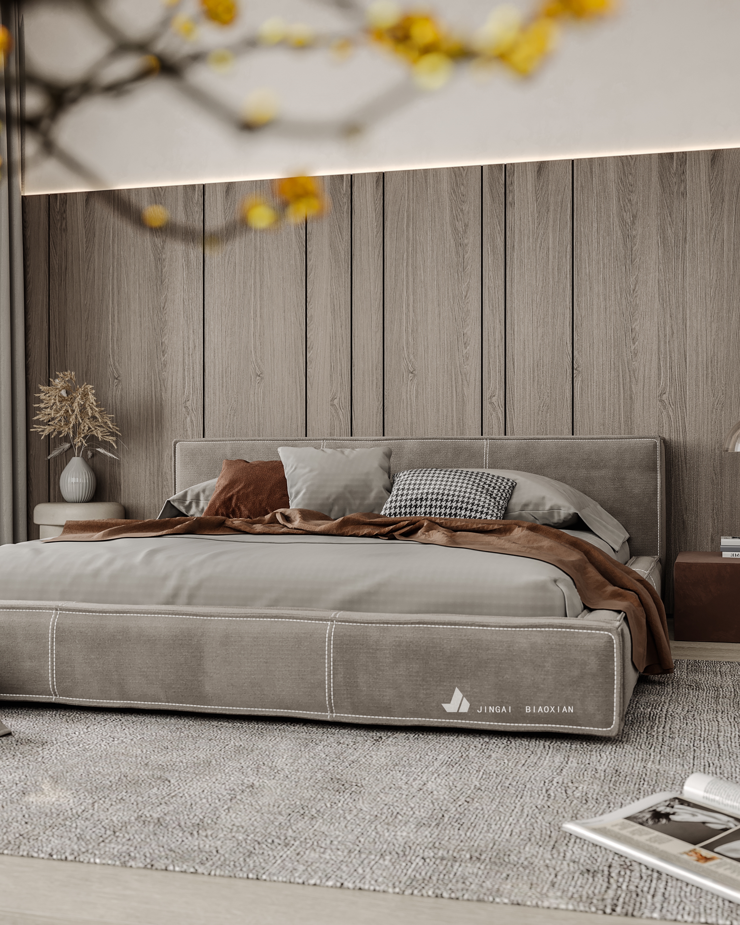 侘寂简约平层设计典范丨日本东京丨东京都某知名设计师-38