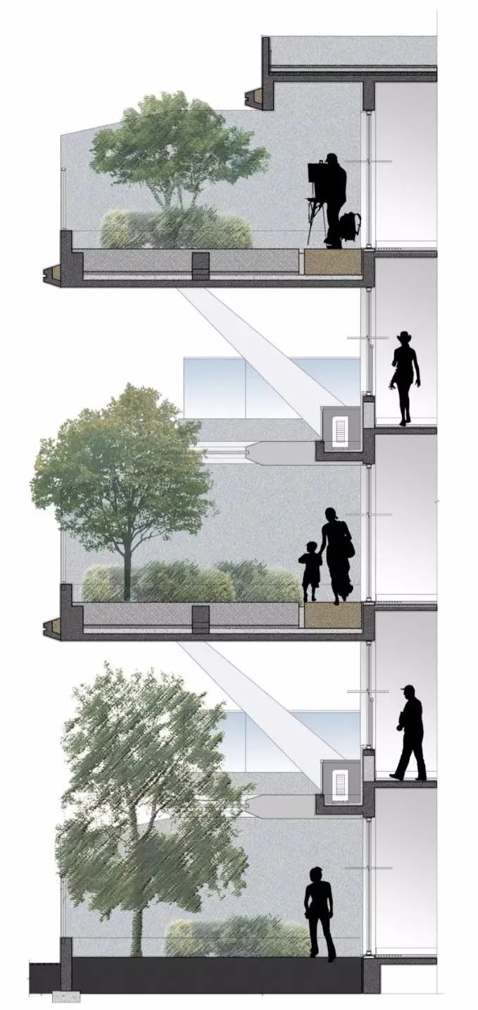 空中庭院 · 绿色建筑的新探索丨中国济宁丨基准方中,徐辉设计,中国铁建等-51