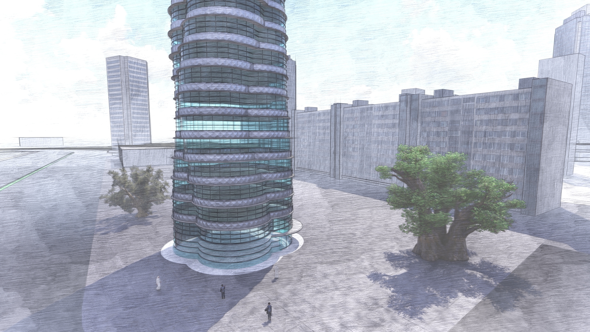 Revit Design Building lumion-2
