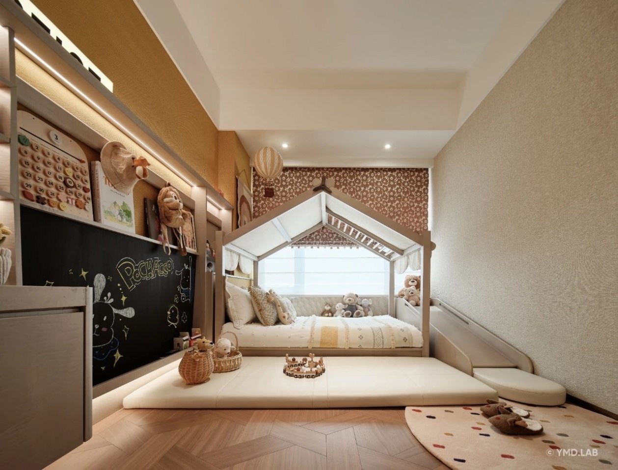 东莞华润旗峰润府120㎡《和‘班味’断交》| 上海岳蒙设计-58