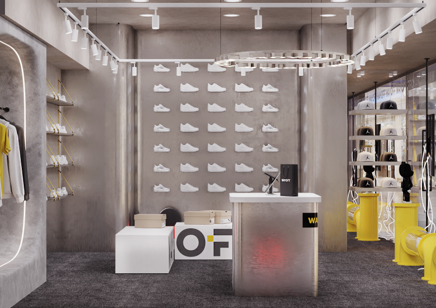 WAY OFF 运动鞋店丨俄罗斯莫斯科丨Muravina Anna,Sazonova Elena-10