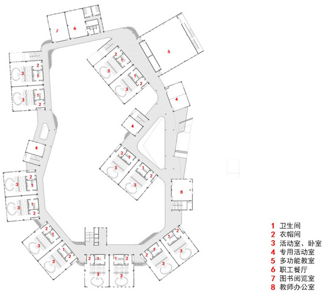 义乌宗泽36班幼儿园丨中国浙江丨九米设计-84