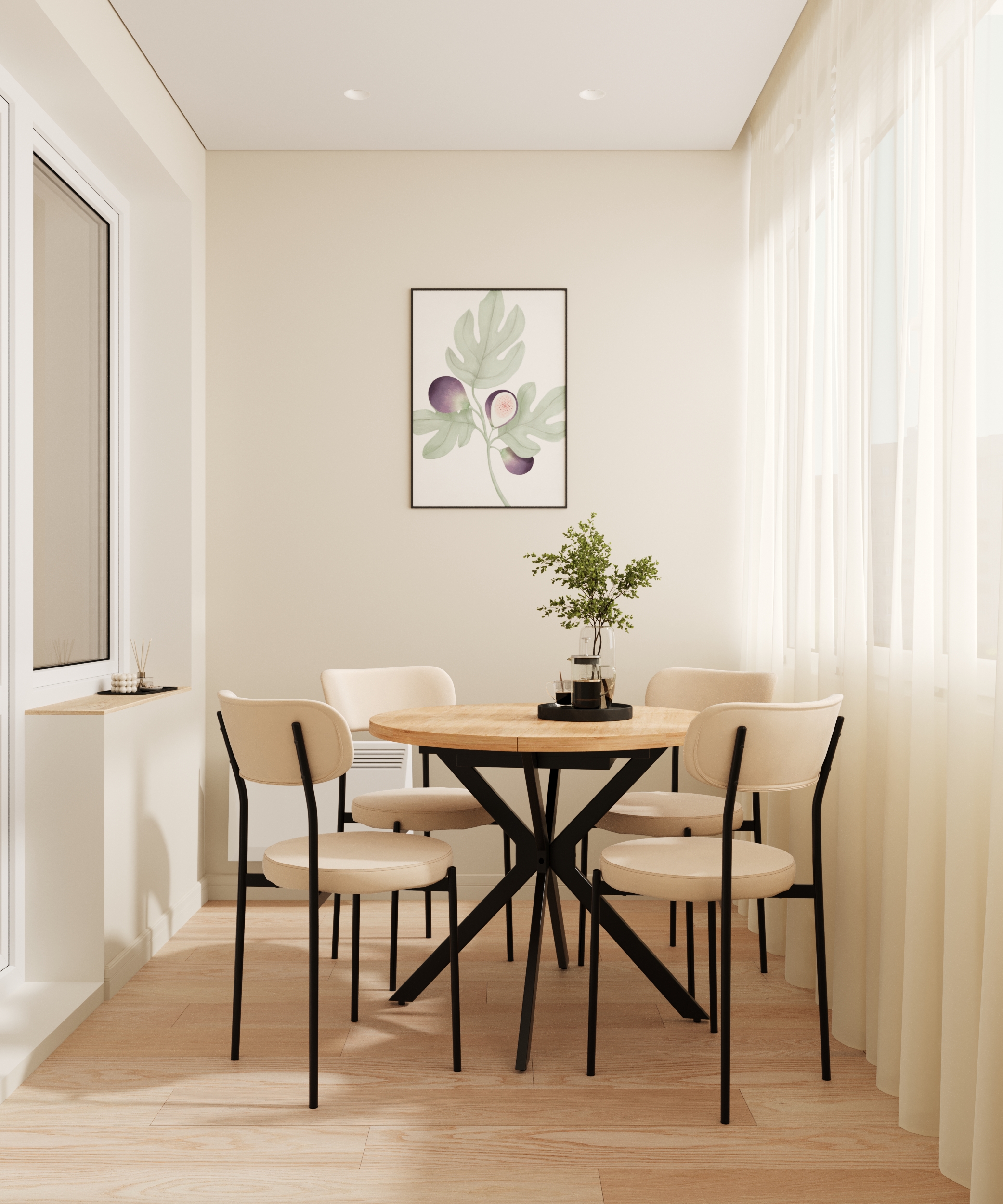 Bright apartment for a family-15