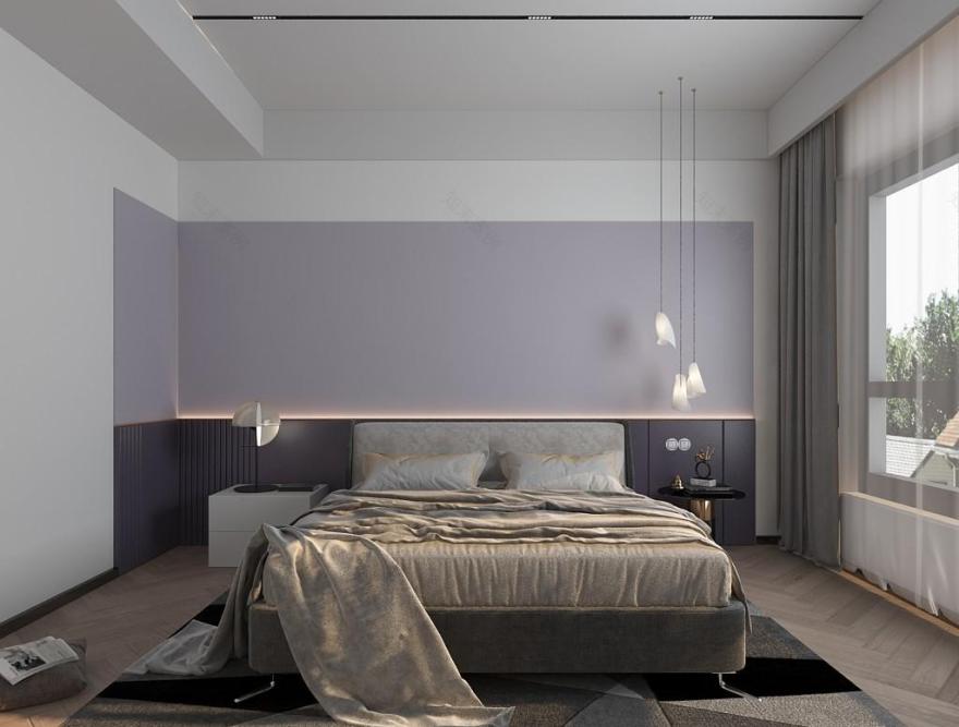 现代黑白灰家居,打造浪漫生活空间-20