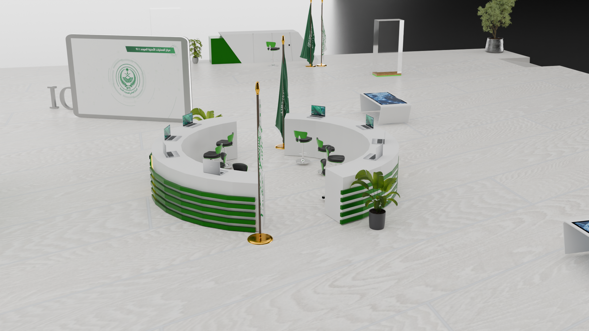 Booth Exhibition for Interior ministry-3