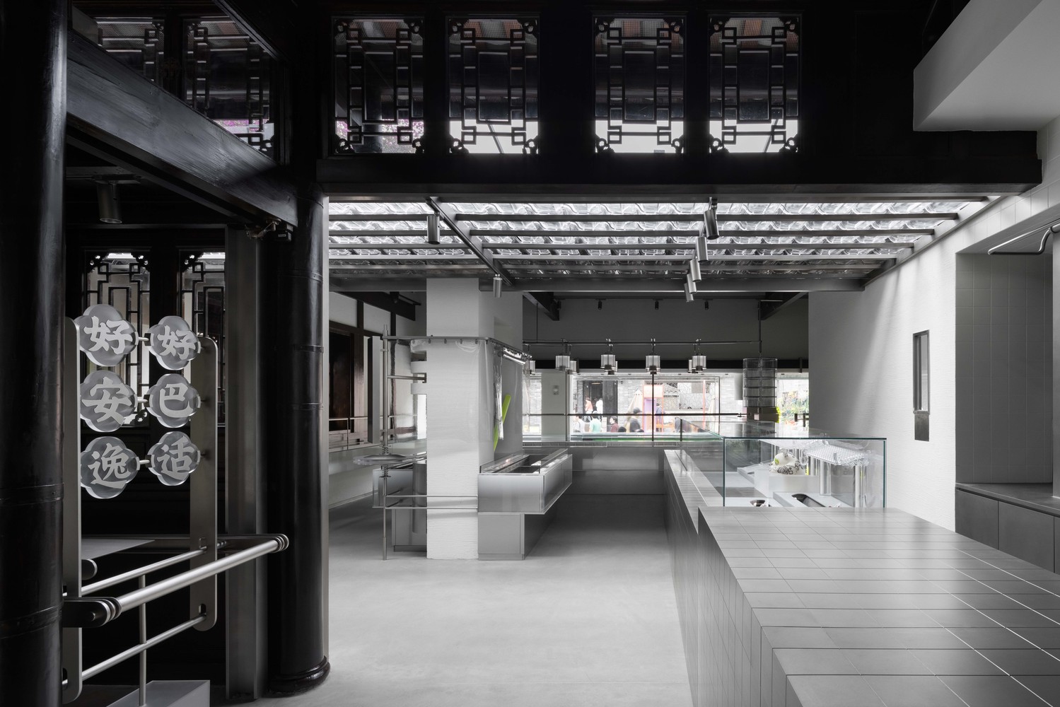 成都好利来 1992 概念店丨中国成都丨一些思考空间设计研究室-16