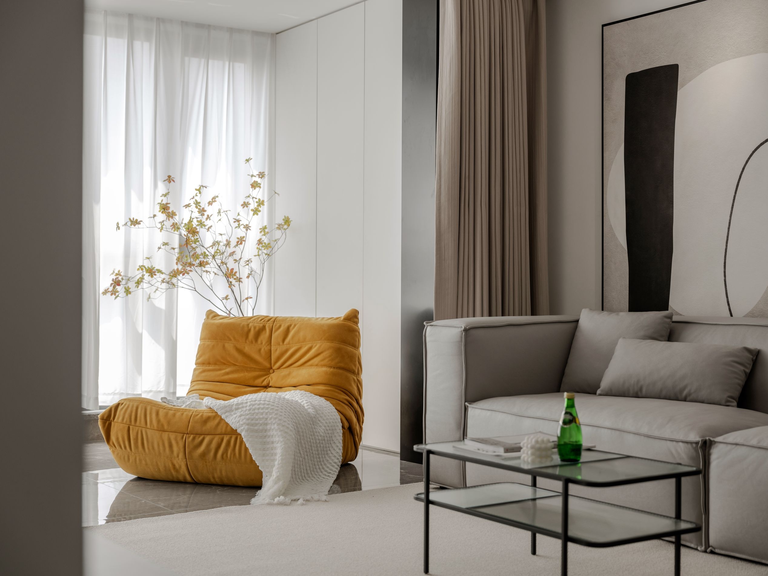 一道设计|146㎡多元简约之家，打造专属家庭空间-7